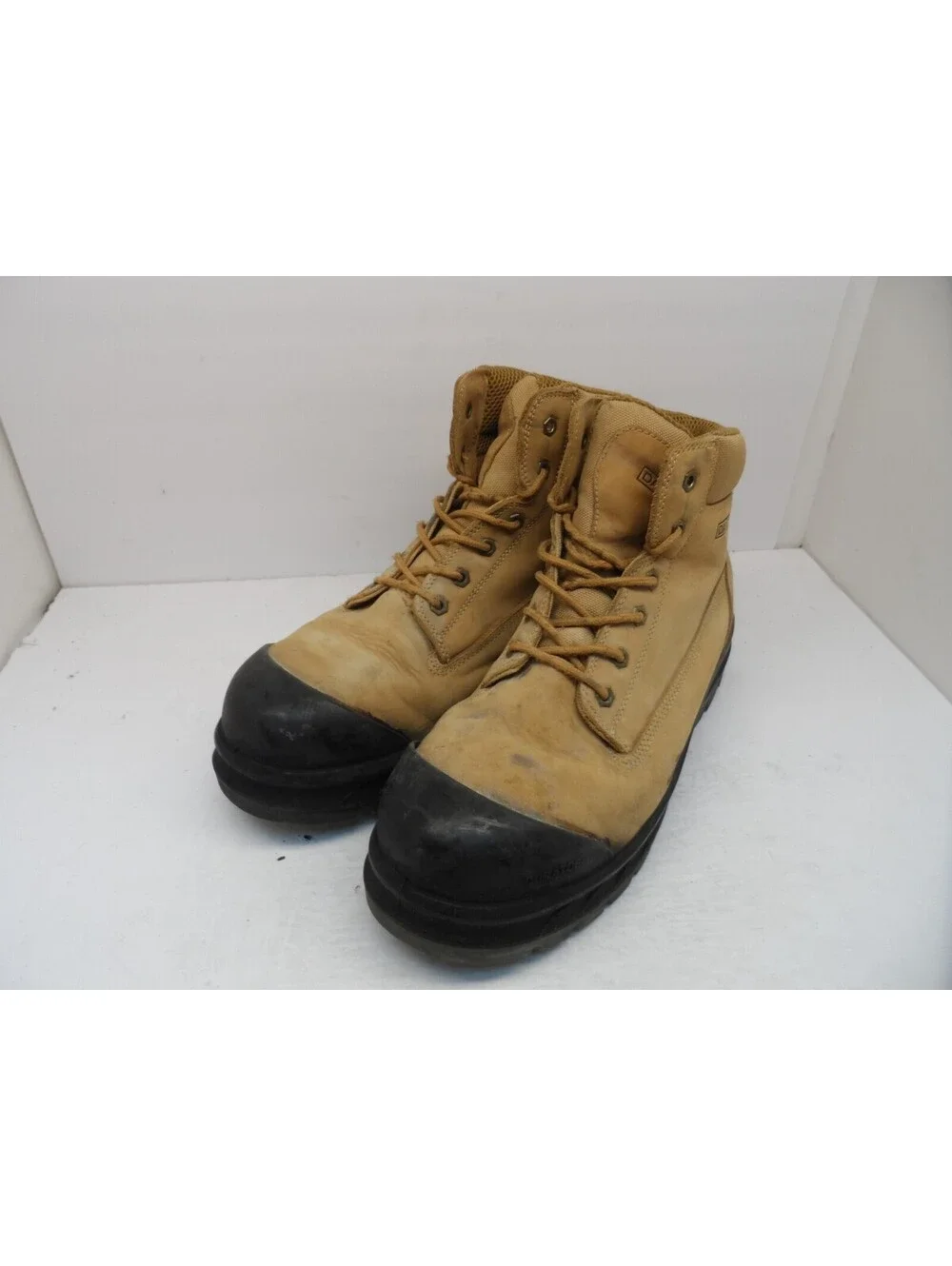 Dakota Men's 6'' 6518 Steel Toe Steel Plate Safety Work Boots Brown 13M